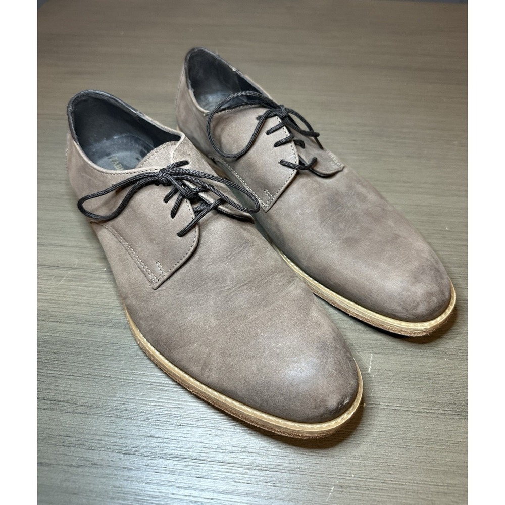 Fabio de Luca Men's Leather Shoes Size 9.5 Light Brown